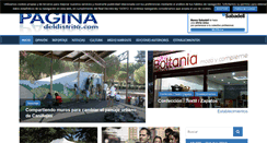Desktop Screenshot of paginadeldistrito.com